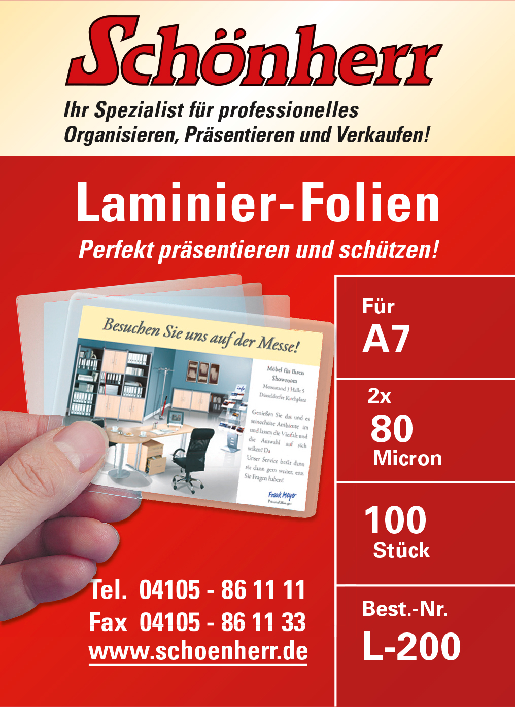 Schönherr Premium Laminierfolien